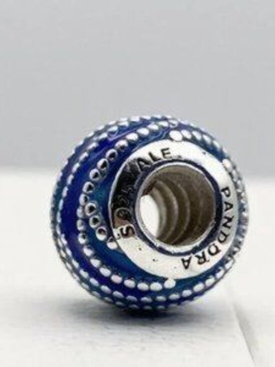 Pandora Blue Wave Charm - Picture 4 of 4